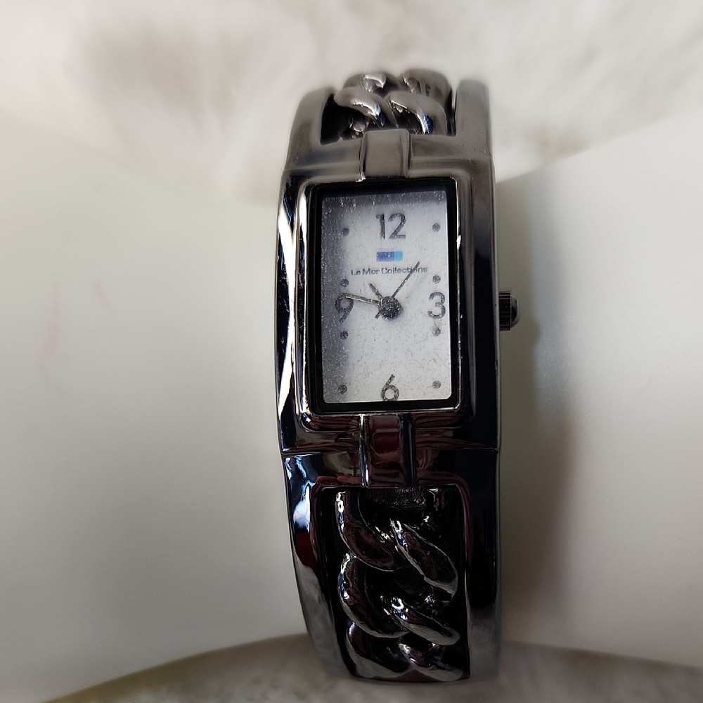 Vintage La Mer Collections Silver Chain Watch
